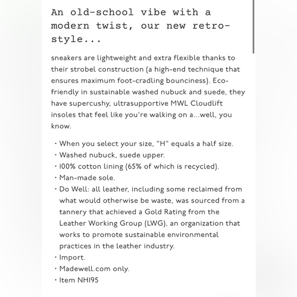 Madewell League Sneakers in Washed Nubuck and Suede - Picture 4 of 10